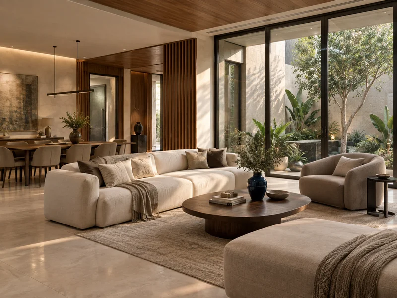 Timber, lighting and fitted interior finishes